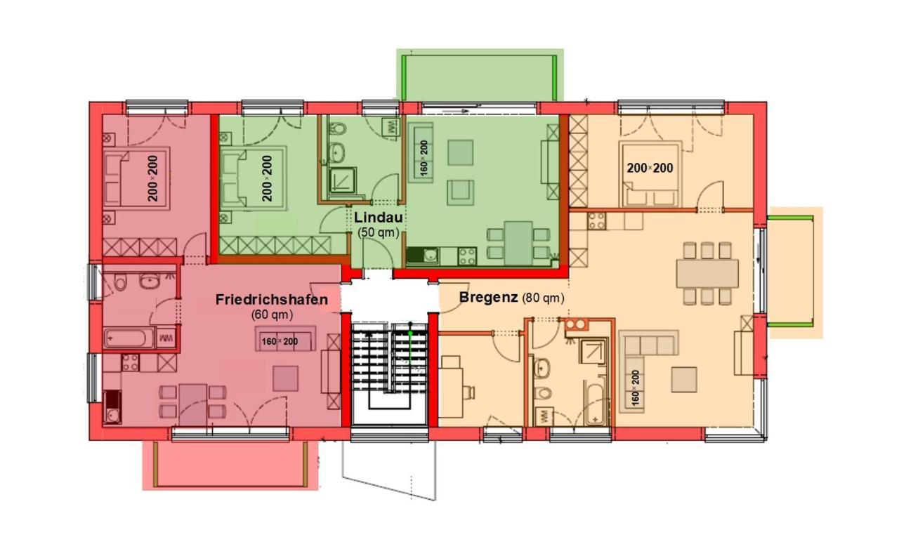 Ferienhaus Seezeichen Wasserburg Ngoại thất bức ảnh